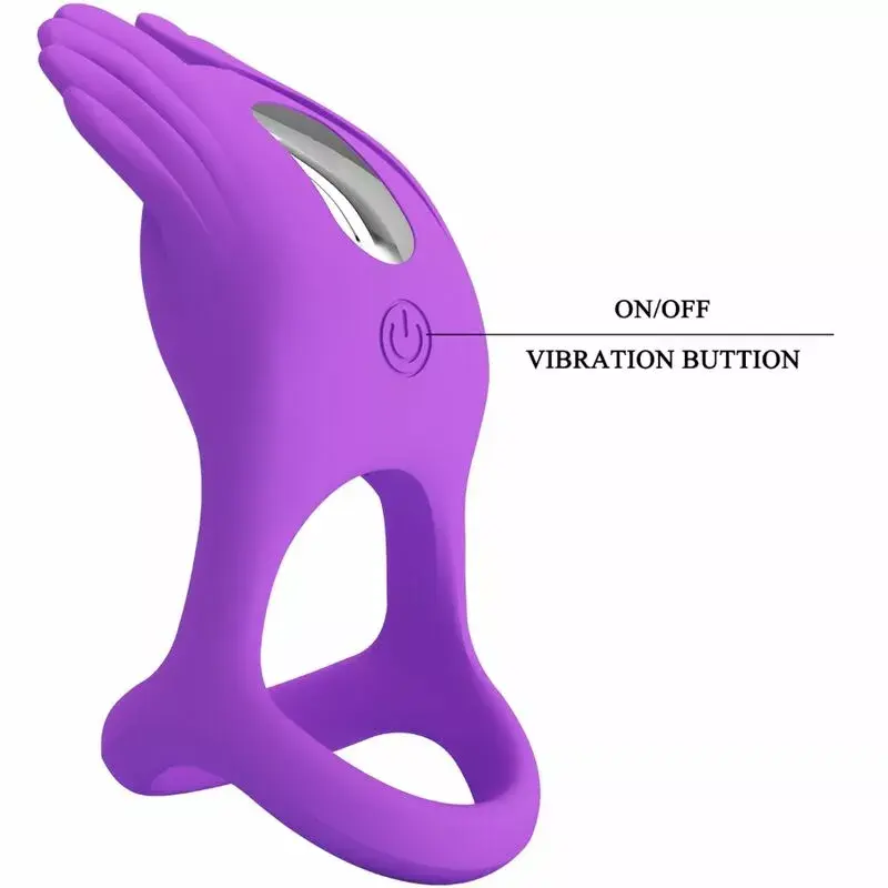Penis ring Pretty Love SILAS Vibrant D-238733 Photo 6