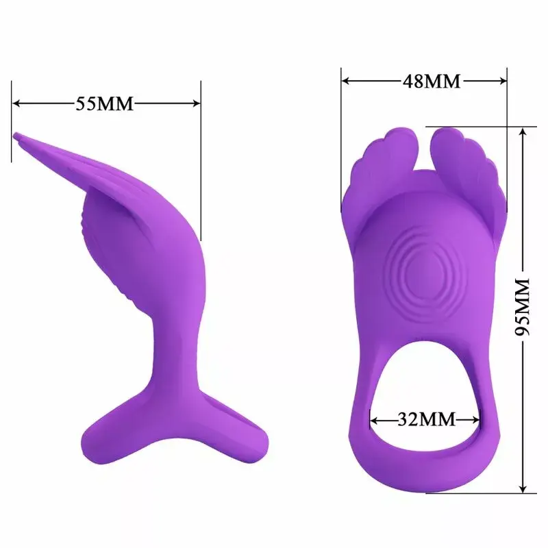 Penis ring Pretty Love SILAS Vibrant D-238733 Photo 7
