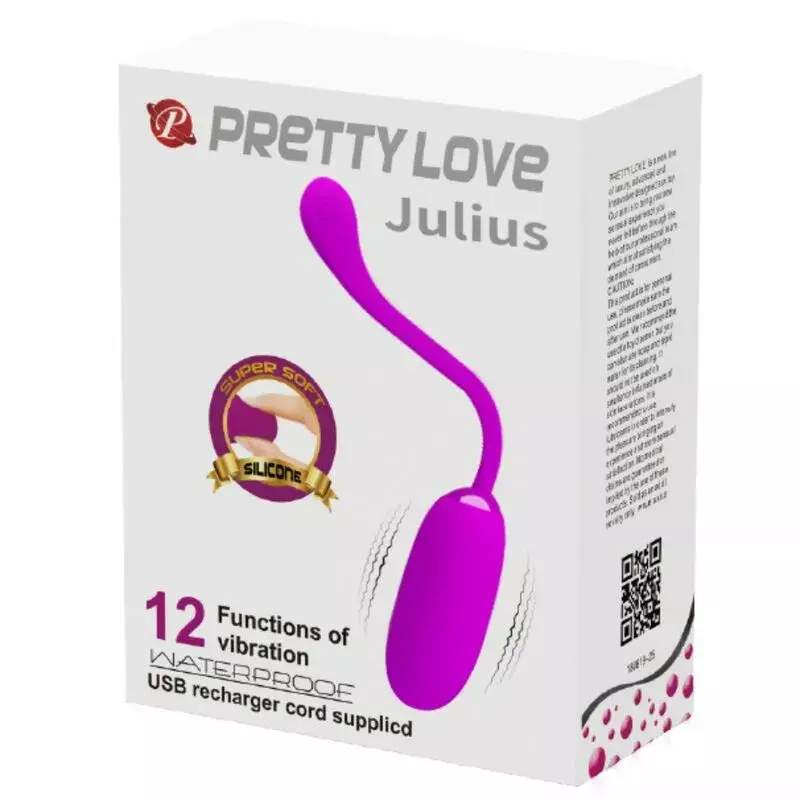 Вибропуля pretty love Julius — водонепроницаемая, перезаряжаемая Photo 11