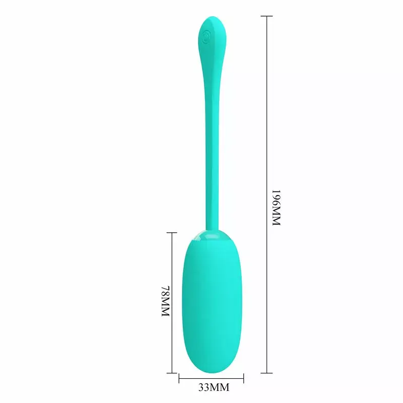 Виброяйцо pretty love Julius — Aqua Green Photo 6