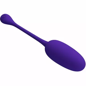 Vibrating egg pretty love Knucker — rechargeable, purple