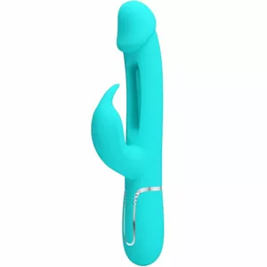 Vibrators Pretty Love Silikons Aqua Zaļš