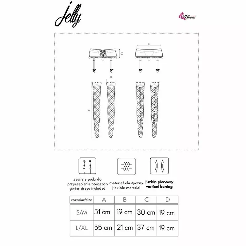 Zeķu josta un zeķes LIVCO CORSETTI D-239171 Photo 6