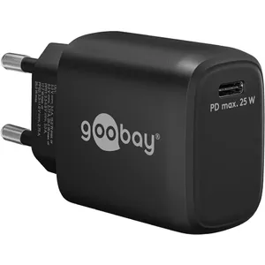 Зарядное устройство Goobay 65367 для ноутбука смартфона планшета черное