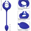 Насадка на пенис CalExotics Admiral Weighted Cock Ring Blue Photo 4