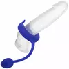 Насадка на пенис CalExotics Admiral Weighted Cock Ring Blue Photo 5