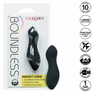 Wand Massager California Exotics Boundless Massager Perfect Curve D-238407 — personal wand-style massager