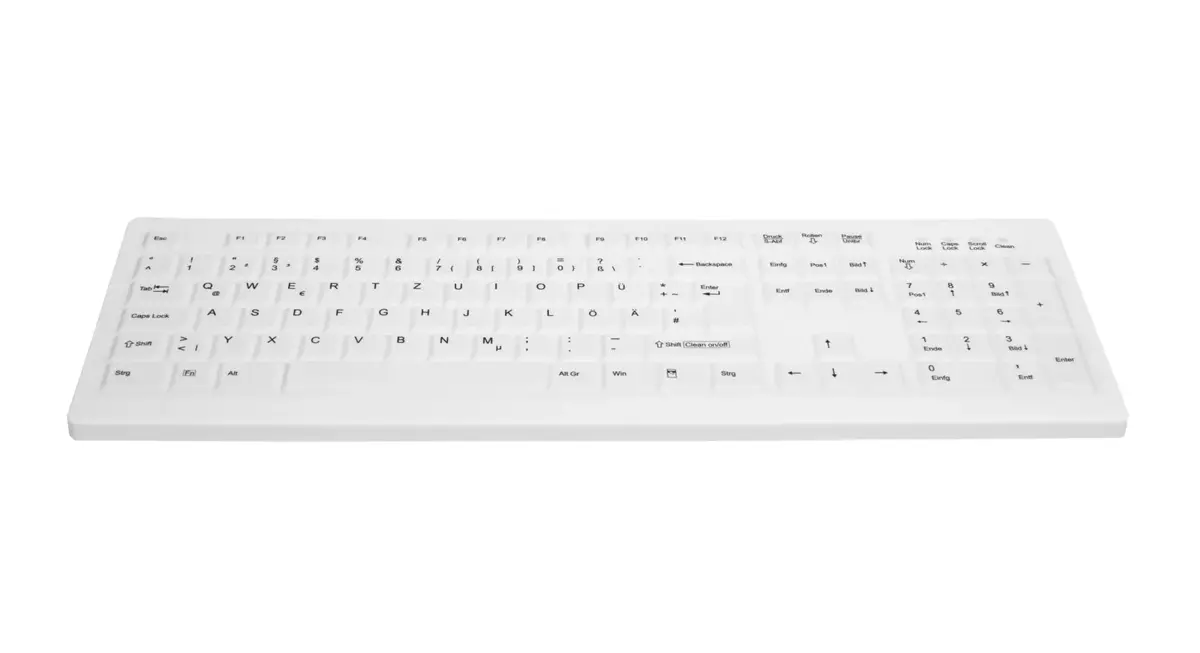 Klaviatūra CHERRY AK-C8100F-U1-W/FR Photo 3