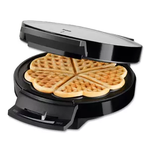 Waffle Maker Trisa Waffle Pleasure 1000 W Black Silver