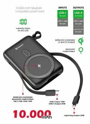 Portable Power Bank Swissten 22013933 Photo 4