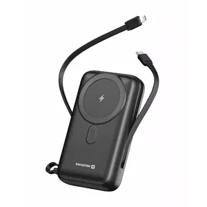Portable Power Bank Swissten 20000 mAh 20W with Built-In Cables