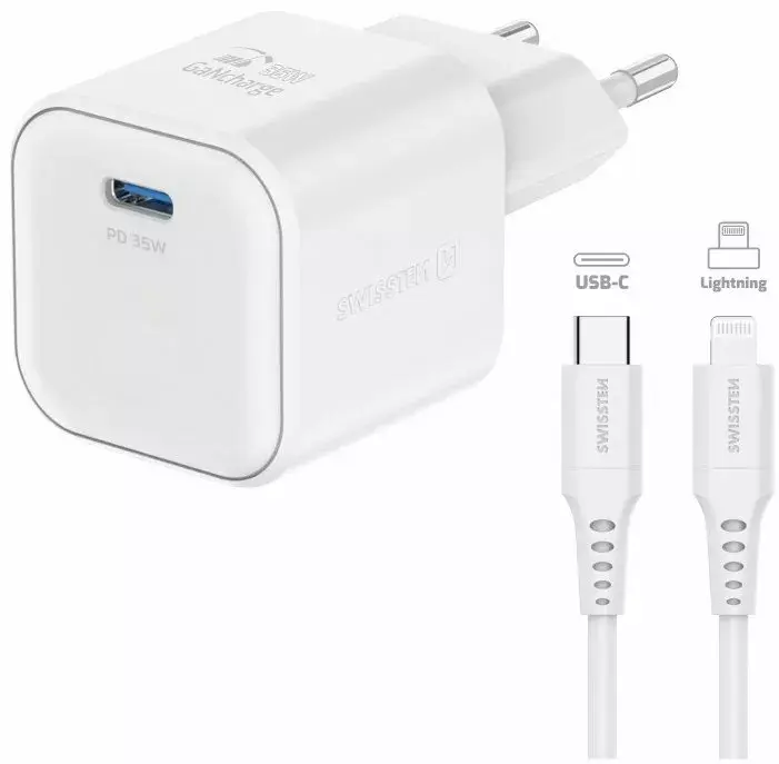 SWISSTEN 22070240 ceļojuma lādētājs GaN USB-C
