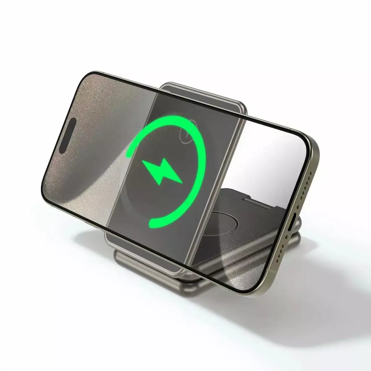 Беспроводное зарядное SWISSTEN AL1 (совместимо с MagSafe) Photo 3