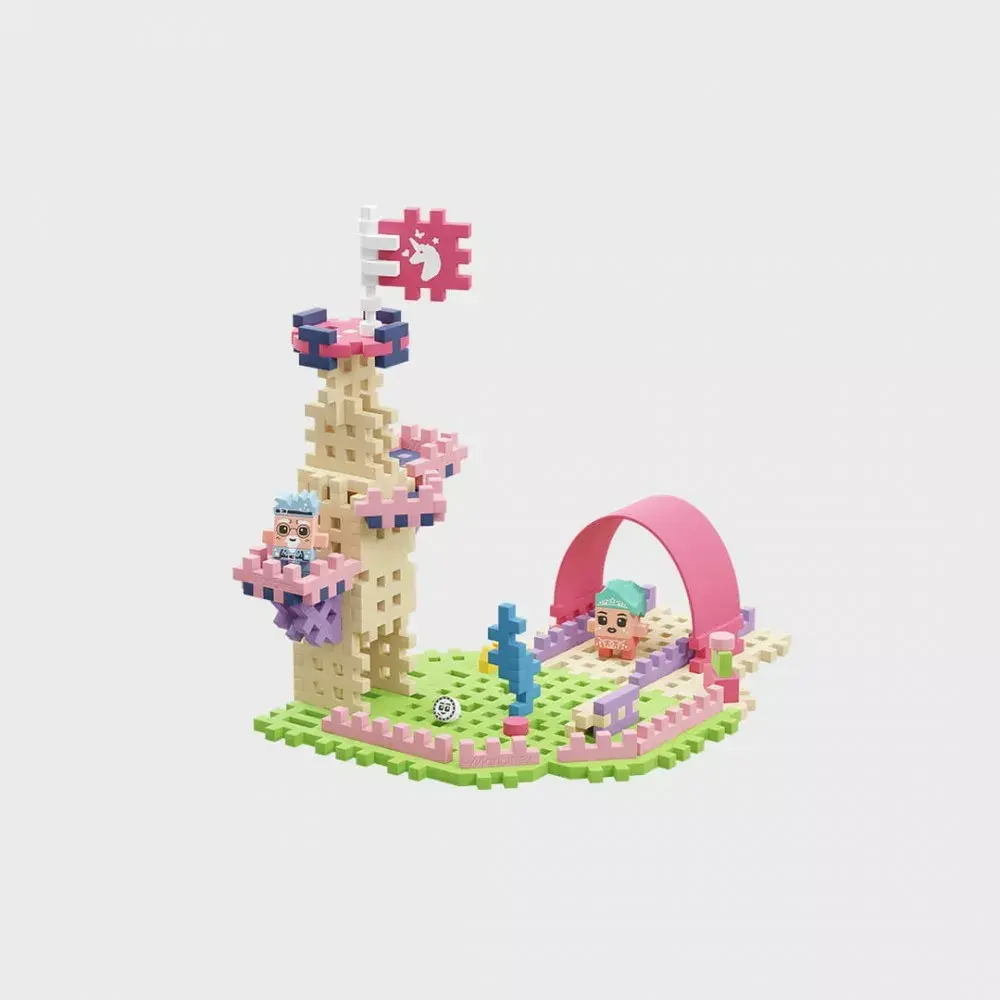 Marioinex Blocks Waffle Mini Princess Magic Tower 905807 Photo 2