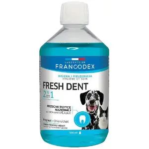 Oral hygiene solution FRANCODEX Fresh dent 500 ml for dogs and cats