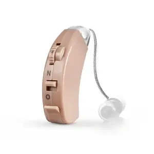 Haxe in-ear hearing amplifier JH-125, rechargeable, beige, 4 volume levels, 45 dB gain