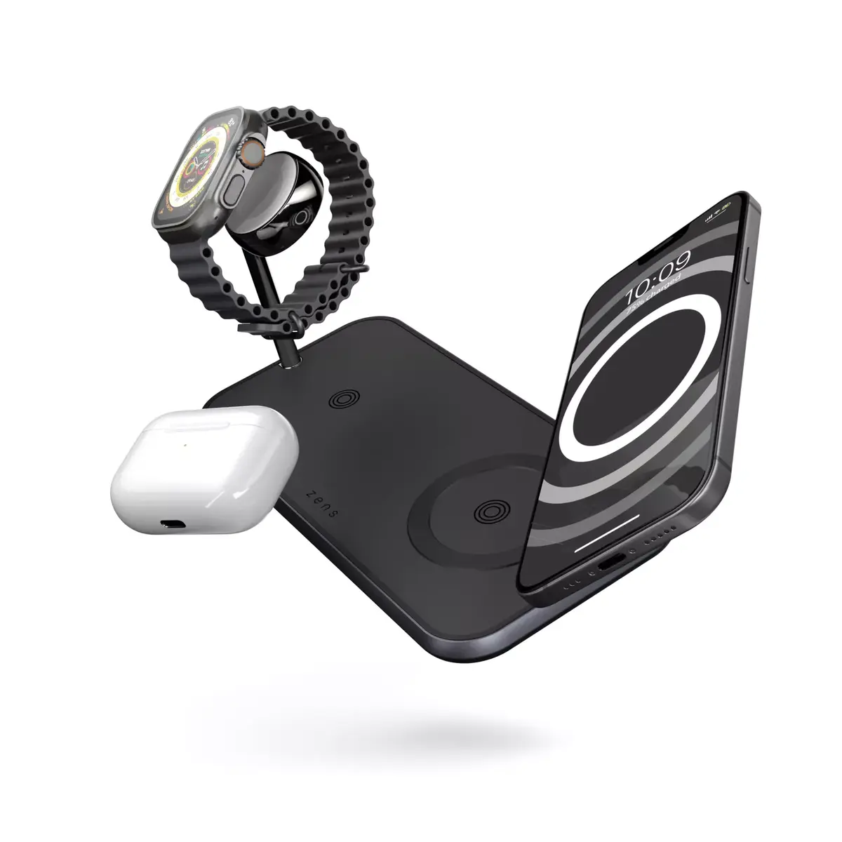 Zens Dual+Watch ZEDC05BM/00 20W беспроводной зарядник Photo 2