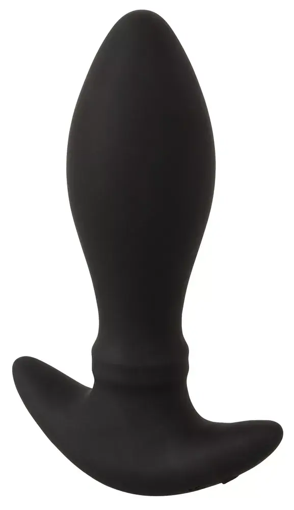 you2toys Silicone Black вибро pлаг с двумя моторами Photo 3