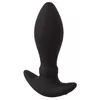 you2toys Silicone Black вибро pлаг с двумя моторами Photo 3