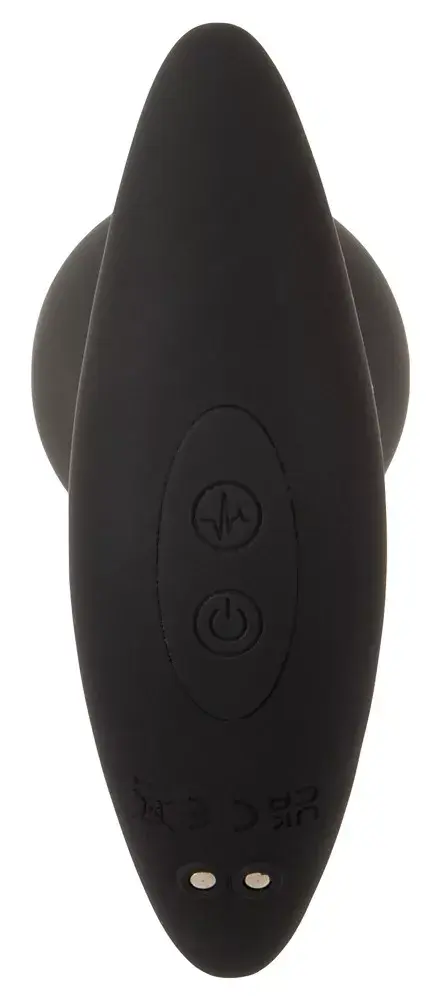 you2toys Silicone Black вибро pлаг с двумя моторами Photo 6