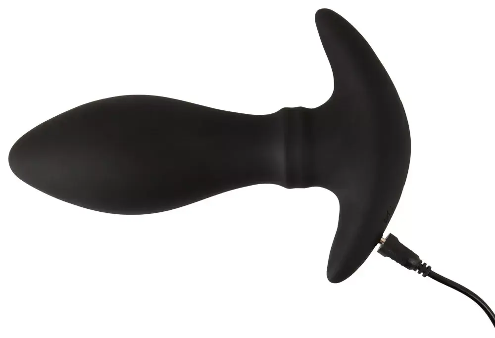 you2toys Silicone Black вибро pлаг с двумя моторами Photo 8