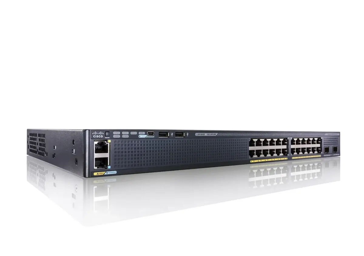 Управляемый коммутатор Cisco WS-C2960X-24TS-L Photo 2
