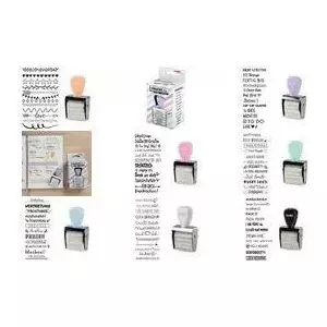 Самонабрасывающая печать Trodat Stempel Creative Mini/V3 Pastel Pink 3 Colors 1129