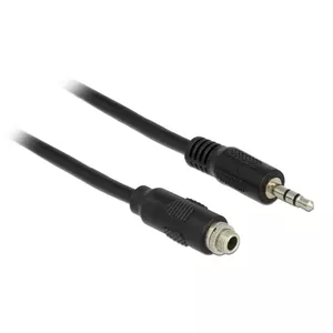 Audio kabelis 3.5mm DeLOCK 85116 1m Melns