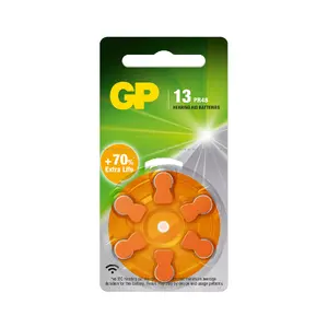 Vienreizējā baterija GP Batteries 103249 Zinc-Air 1.45V