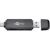 Kārtu lasītājs Goobay 58261 USB Melns Photo 2