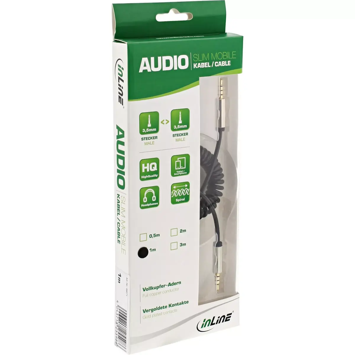 Audio Spiral Cable InLine 99274 Photo 3