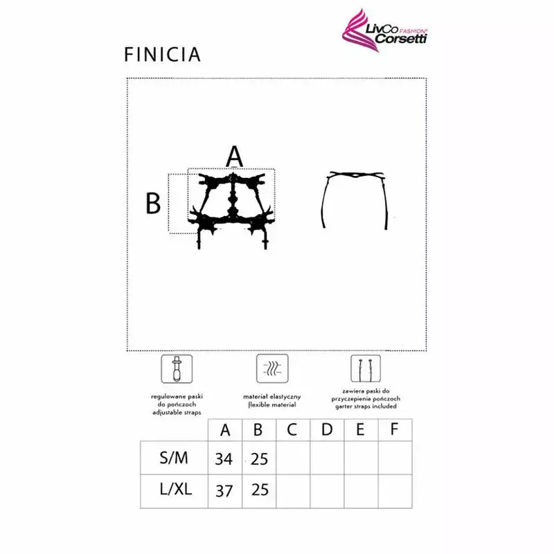Zeķturis LIVCO CORSETTI FINICIA LC90725 Photo 3