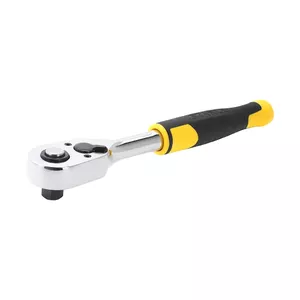 Ratchet wrench STANLEY STMT82664-0, 8.24 mm hex, 1-piece, stainless steel/black/yellow