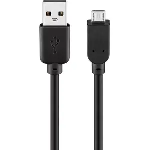 USB cable Goobay 95735 0.3m USB 2.0 A to Micro-USB B Black