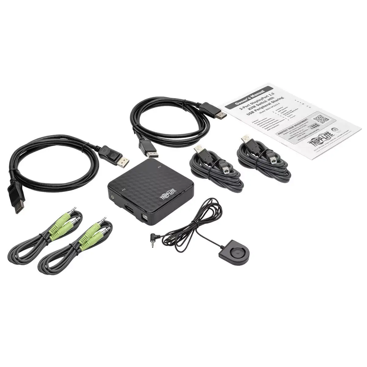 KVM slēdzis Tripp Lite B004-DP2UA2-K 2-portu DisplayPort 4K60 Photo 5