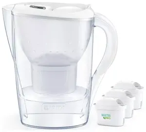 Кувшинный фильтр для воды BRITA Marella 3 с картриджами MAXTRA PRO, ёмкость 3 л, белый
