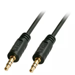 Lindy 35642 audio kabelis 2 m 3.5mm Melns