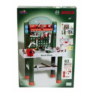Bērnu darba galds KLEIN Workbench Klein 82 gab. 8710 – rotaļu instrumentu un aksesuāru komplekts