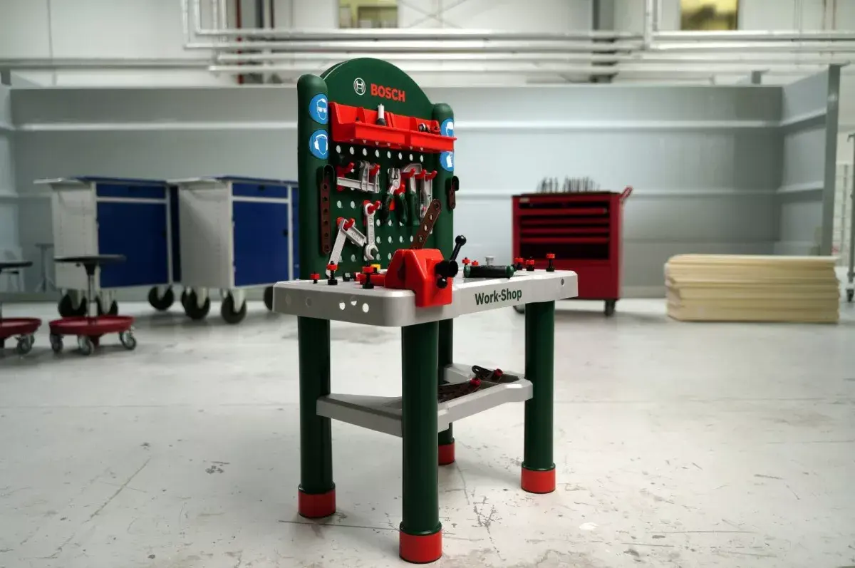 KLEIN Workbench Klein 82 gab. 8710 — rotaļu darba galds Photo 4