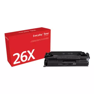 Everyday ™ Black Toner by Xerox compatible with HP 26A (CF226A/ CRG-052), Standard capacity