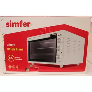 ПРОДАЖА ОТСУТСТВУЕТ.Simfer M4251R0W Духовой шкаф Midi, электрический, объем 37 л, механическое управление, белый Simfer Духовой шкаф Midi M4251R0W 37 л 650 Вт белый поврежденная упаковка, царапины по бокам | Духовой шкаф Midi | M4251R0W | 37 л | 650 Вт | белый | поврежденная упаковка, царапины по бокам