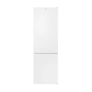Refrigerator CANDY CCT3L517EW — freestanding combi, 260 L total (186 L fridge / 74 L freezer), E class, 176 cm height, display, 39 dB, white