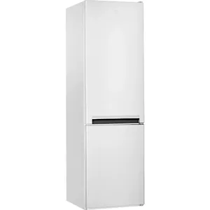 INDESIT | White | Energy efficiency class E | Freezer net capacity 111 L | Fridge net capacity 261 L | Height 201.3 cm | No Frost system | 39 dB | Refrigerator | LI9 S2E W 1 | Free standing | Combi