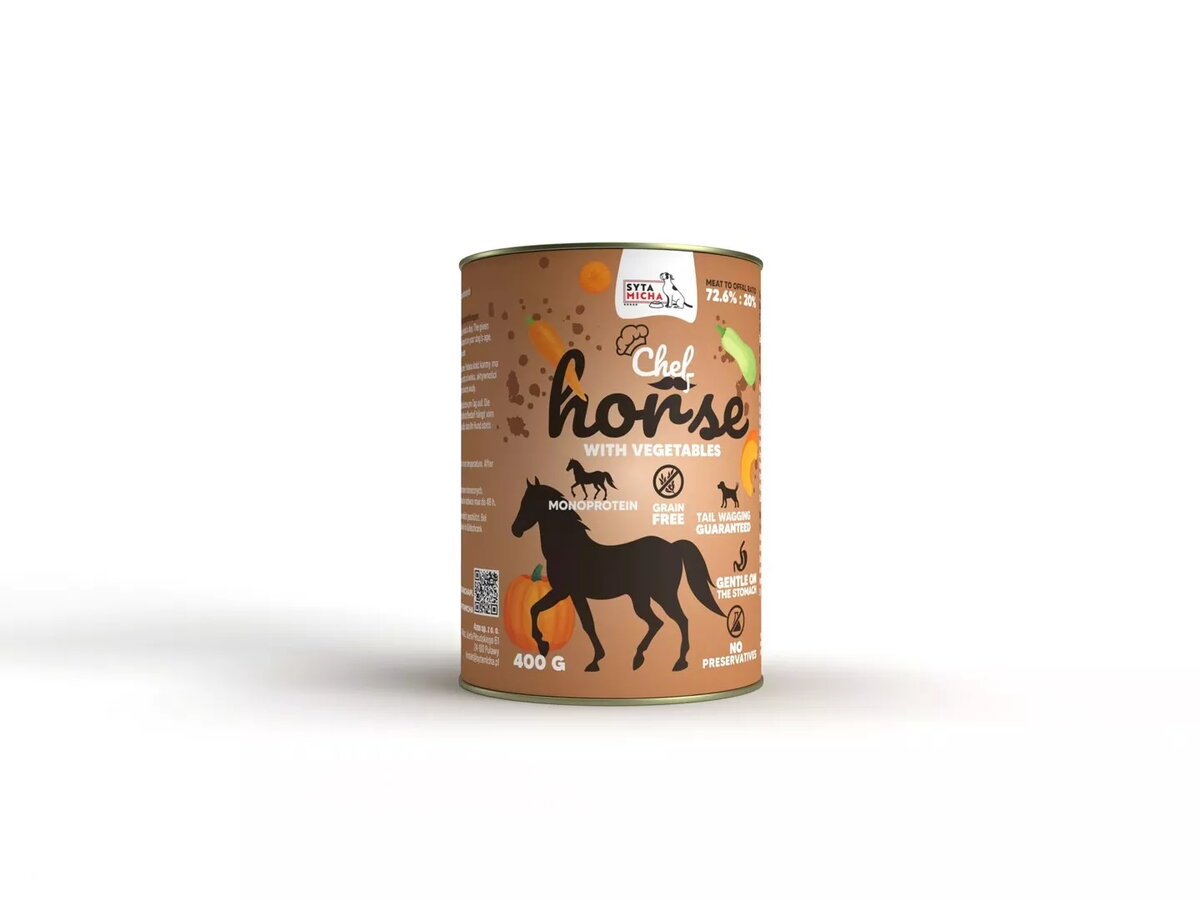 Mitras suņu barības SYTA MICHA Horsemeat