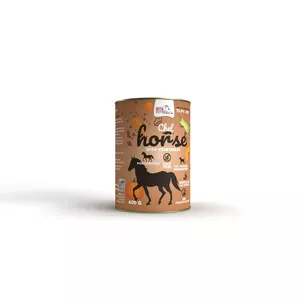 Консервы для собак SYTA MICHA Horsemeat с овощами 400 г — для взрослых, без курицы, без глютена