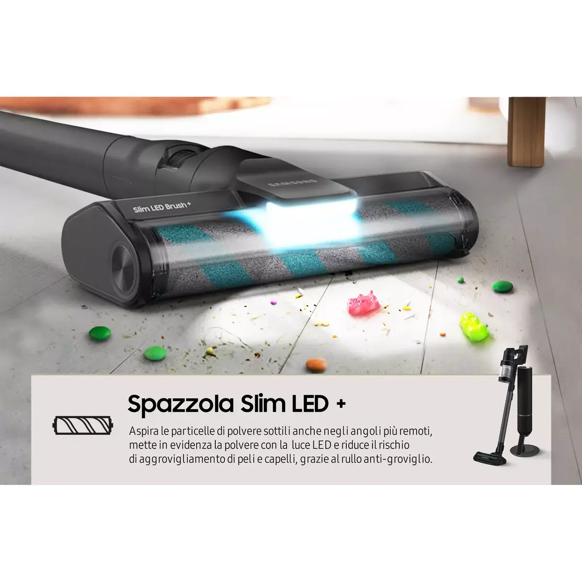 Samsung 2-in-1 stick vacuum VS28C9784QK Photo 13