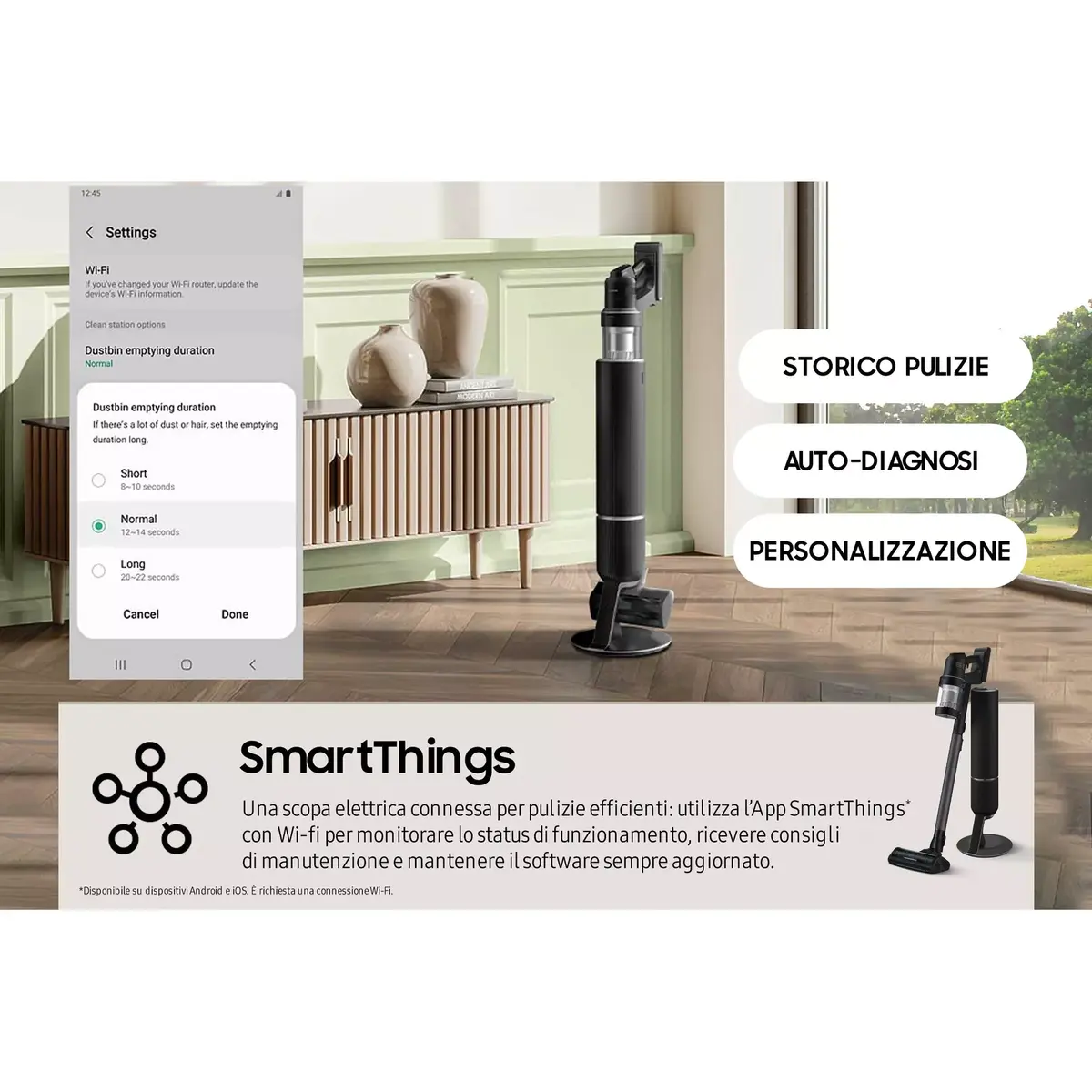 Samsung 2-in-1 stick vacuum VS28C9784QK Photo 16