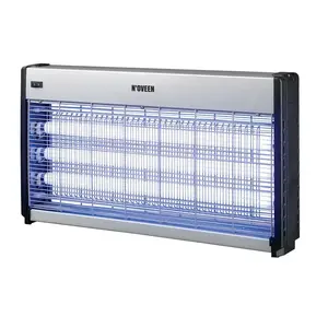 Insecticide lamp NOVEEN IKN60 — UV UVA fluorescent tube, 3 light sources, 20W bulb, effective area 200 m², 60W power consumption