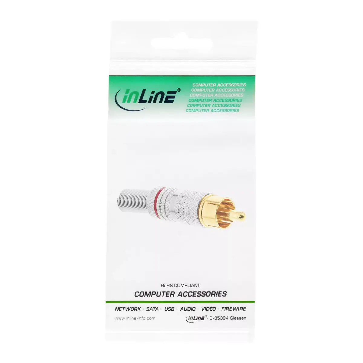 RCA Male Plug InLine 99110O Photo 3
