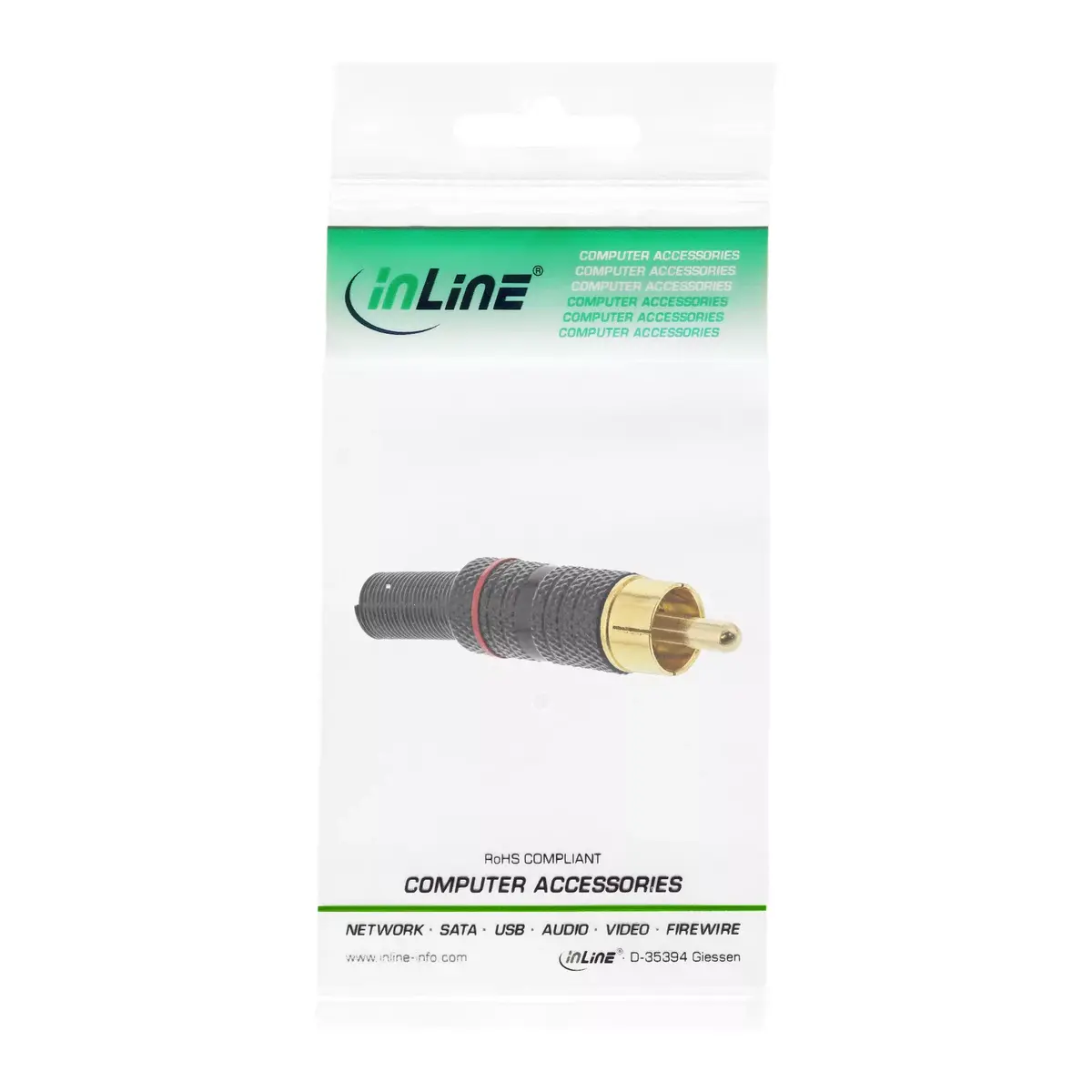 RCA Metal Male Plug InLine 99110Q Photo 3